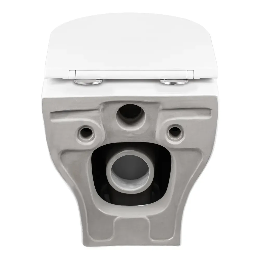 Унітаз підвісний Qtap Aries без дополнительных устройств с классом Slim Soft-close QT0333063ERW - Фото 13