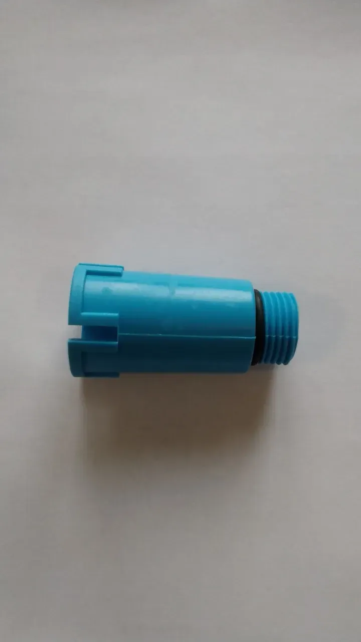 Заглушка Kalde 1/2 "С длинная (Синяя) - Фото 2