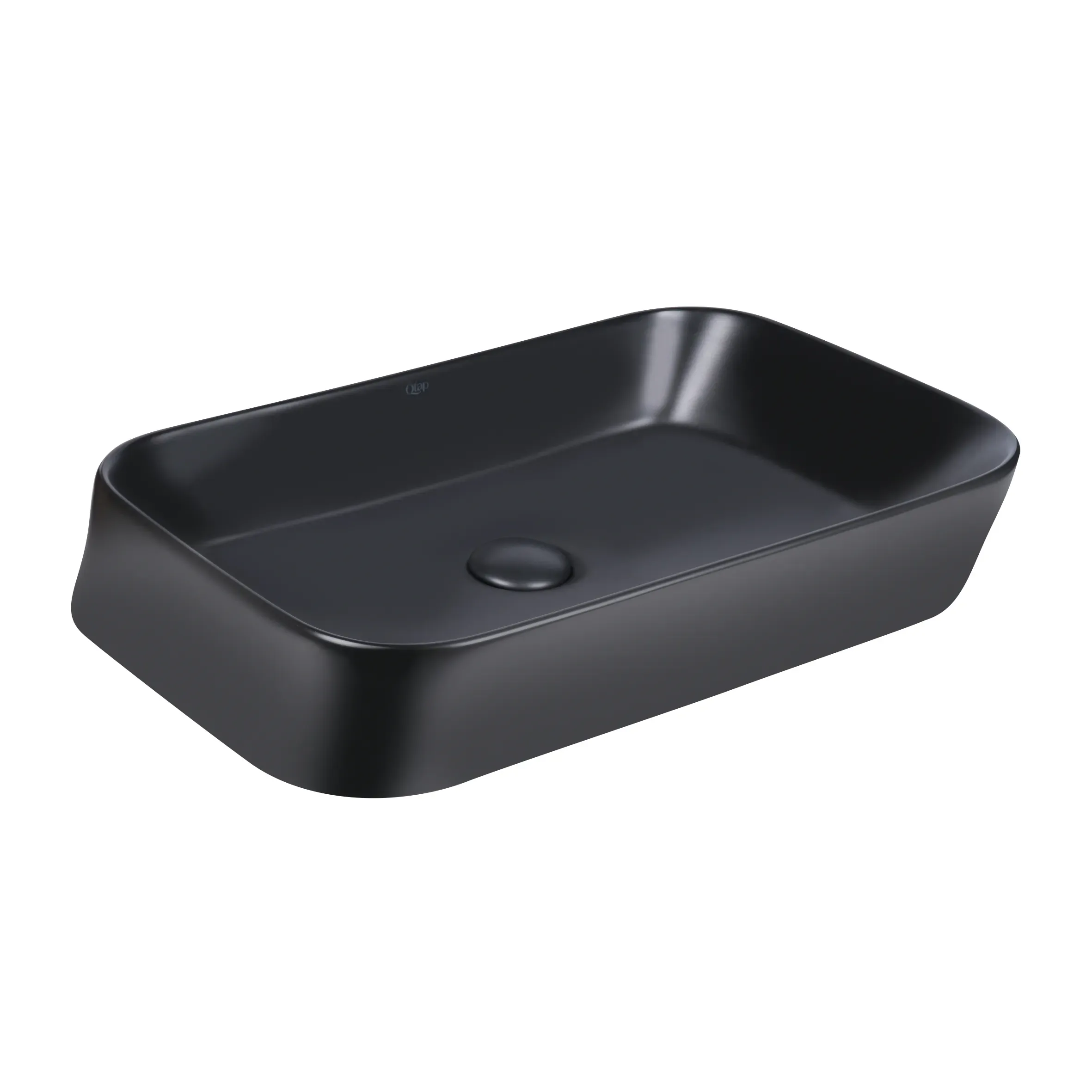 Раковина-чаша Qtap Scorpio с донным клапаном QT14112243MB - Фото 4