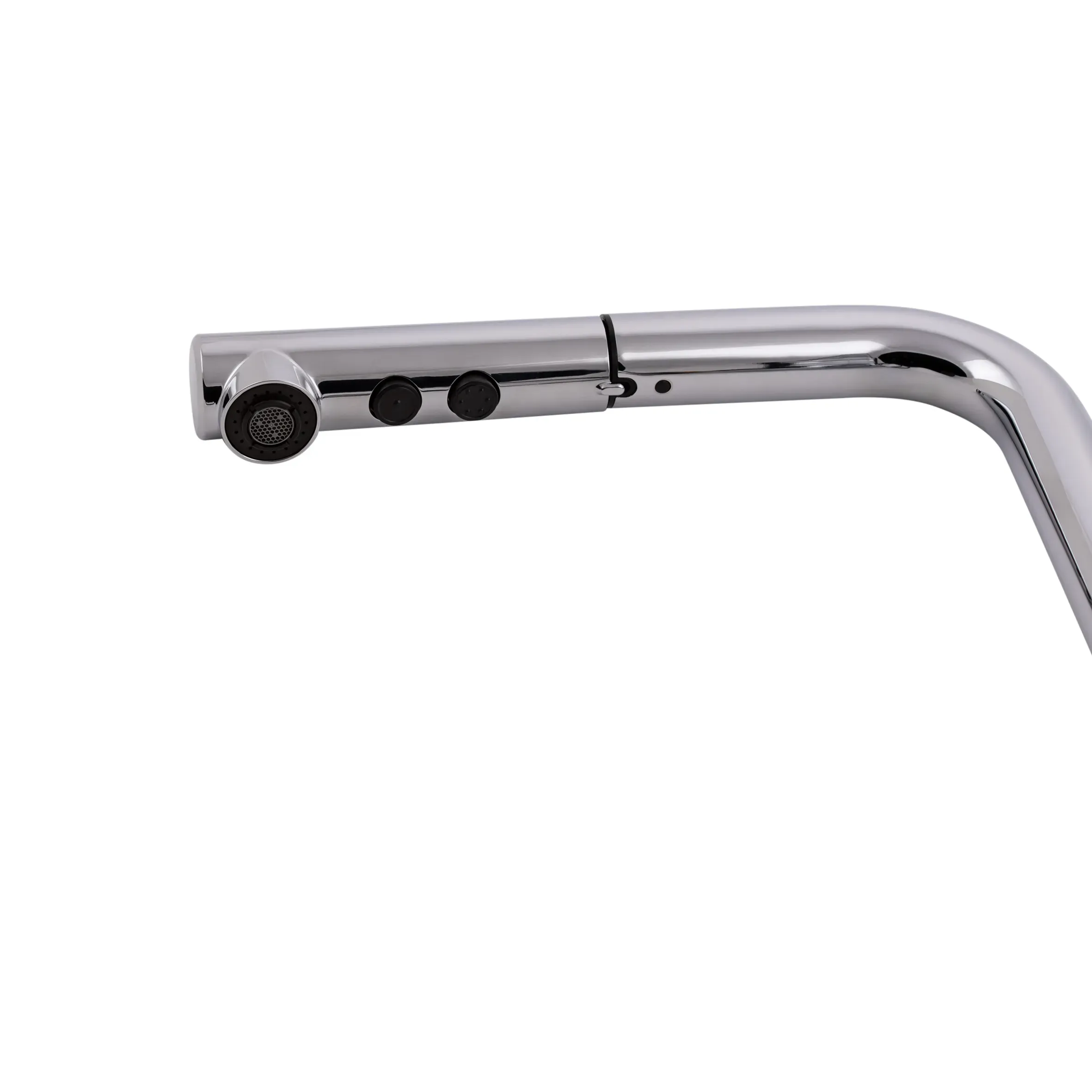 Смеситель для кухни с выдвижным изливом Qtap Janicka 9134103FC - Фото 6