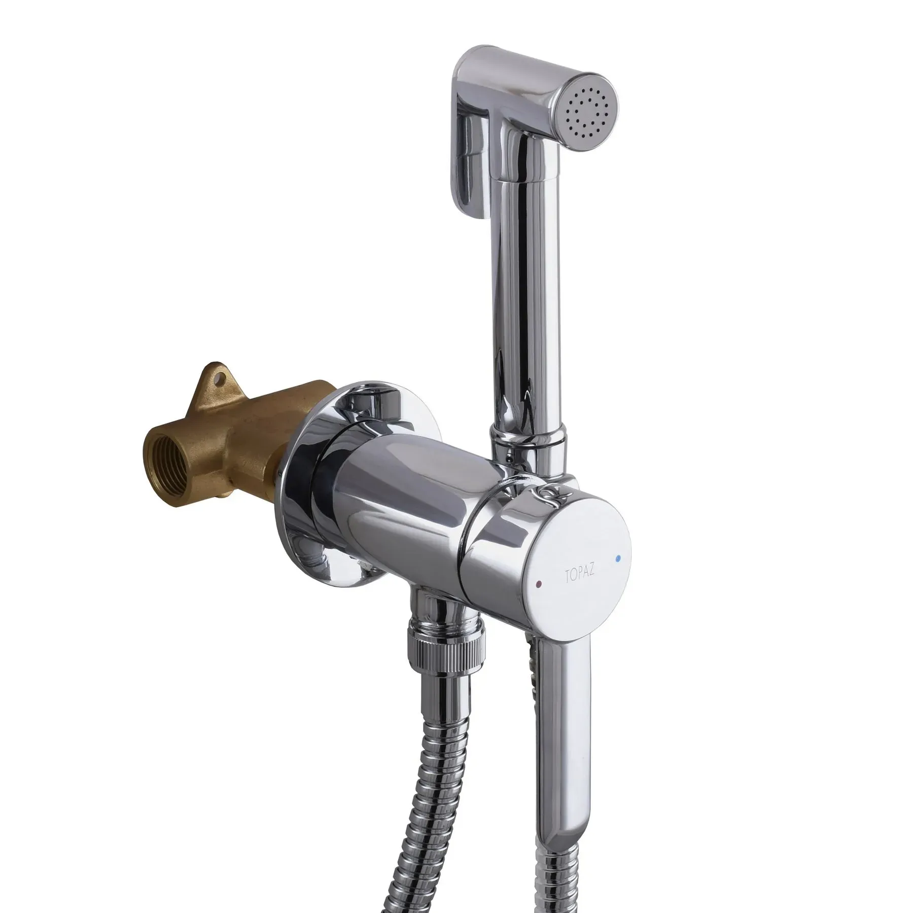 Змішувач гігієнічний TOPAZ CORSICA TC 16106-H48 - Фото 2