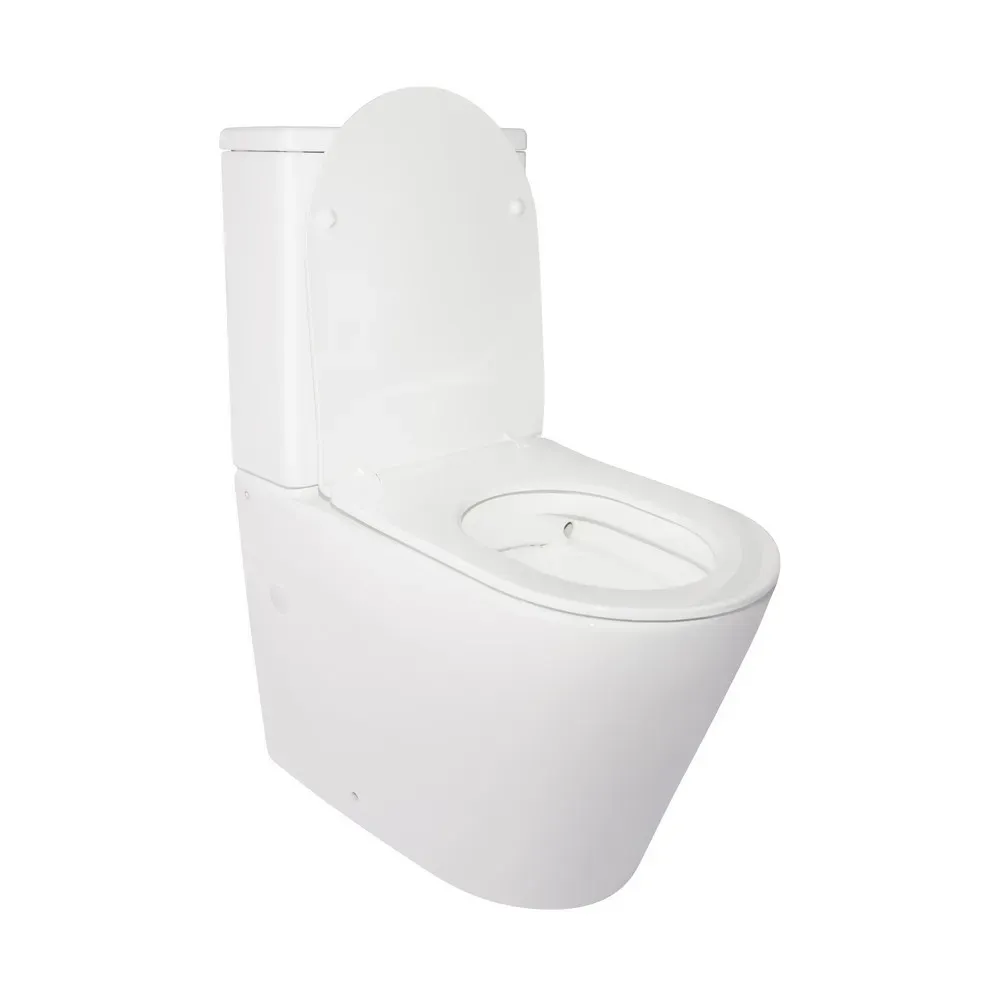 Унітаз-компакт Qtap Stork без дополнительных компонентов Soft-close QT15222178W - Фото 3