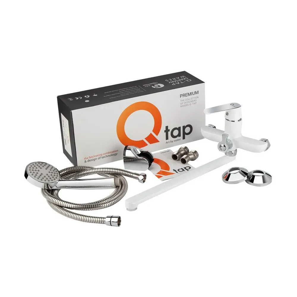 Змішувач для ванни Q-tap Fresh WCR 005 (довг. ніс) - Фото 5