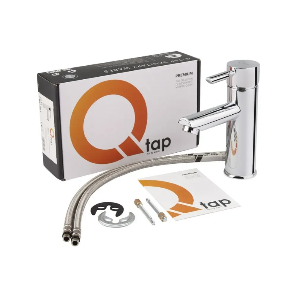 Змішувач для умивальника Q-tap Elit СRM 001 - Фото 7