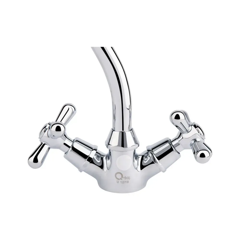 Змішувач для кухні Q-tap Dominox CRM 271 букса гума - Фото 5