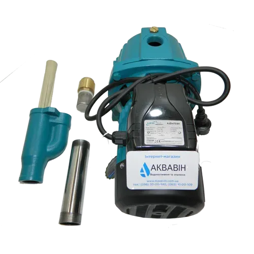 Насос відцентровий LEO (Aquatica) 775338 (0.75 кВт) ЕЖЕКТОР 4" - Фото 3