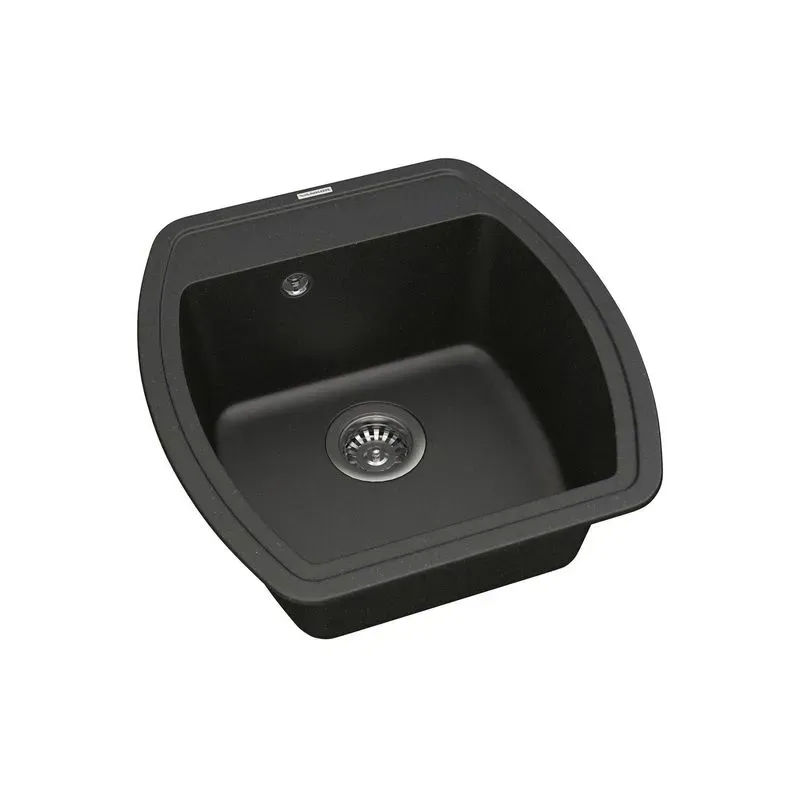 Кухонная мойка VANKOR Norton NMP 01.48 Black + сифон VANKOR - Фото 3