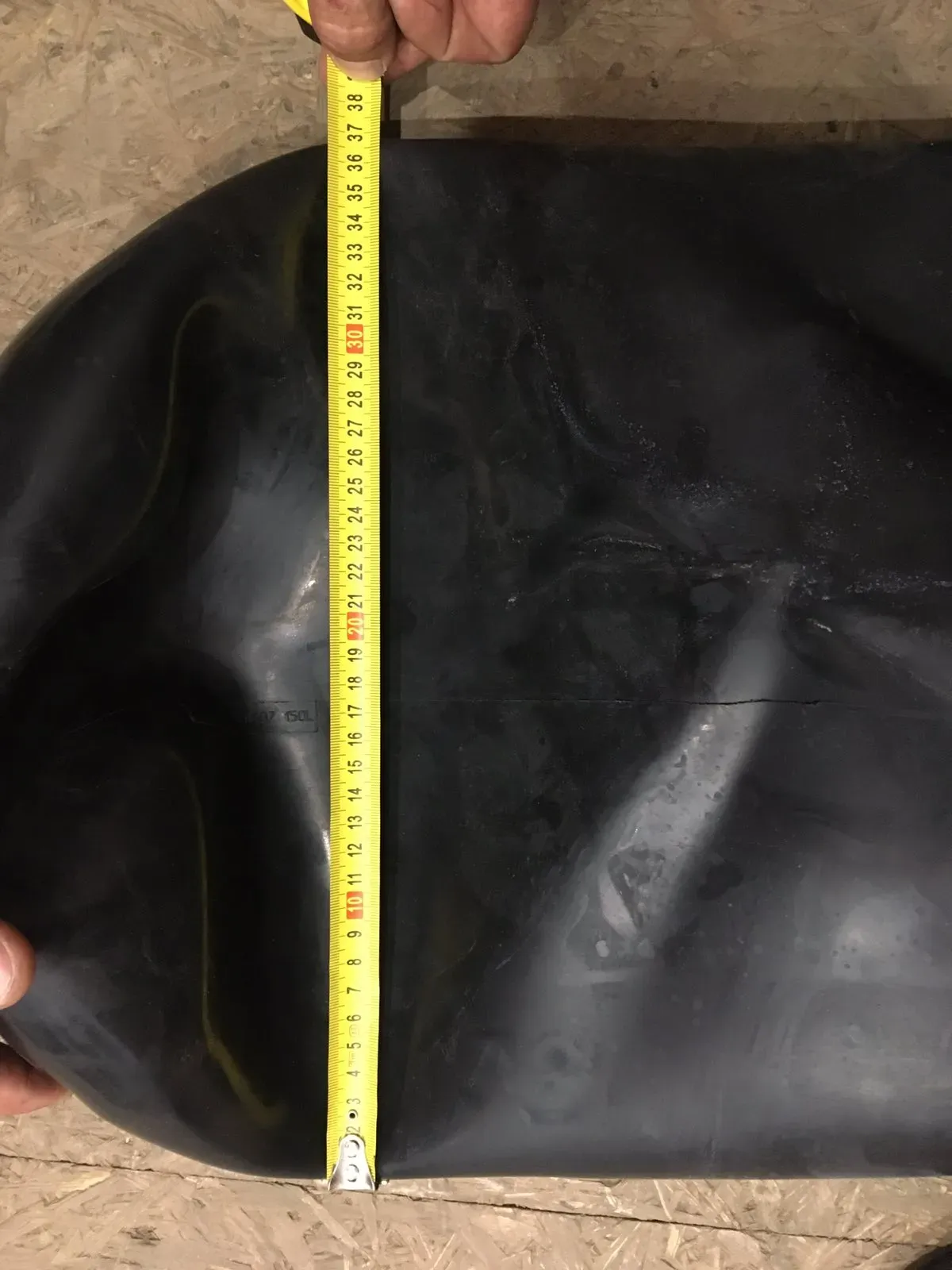 Мембрана 100-150 литров 90 мм проходная Италия - Фото 3