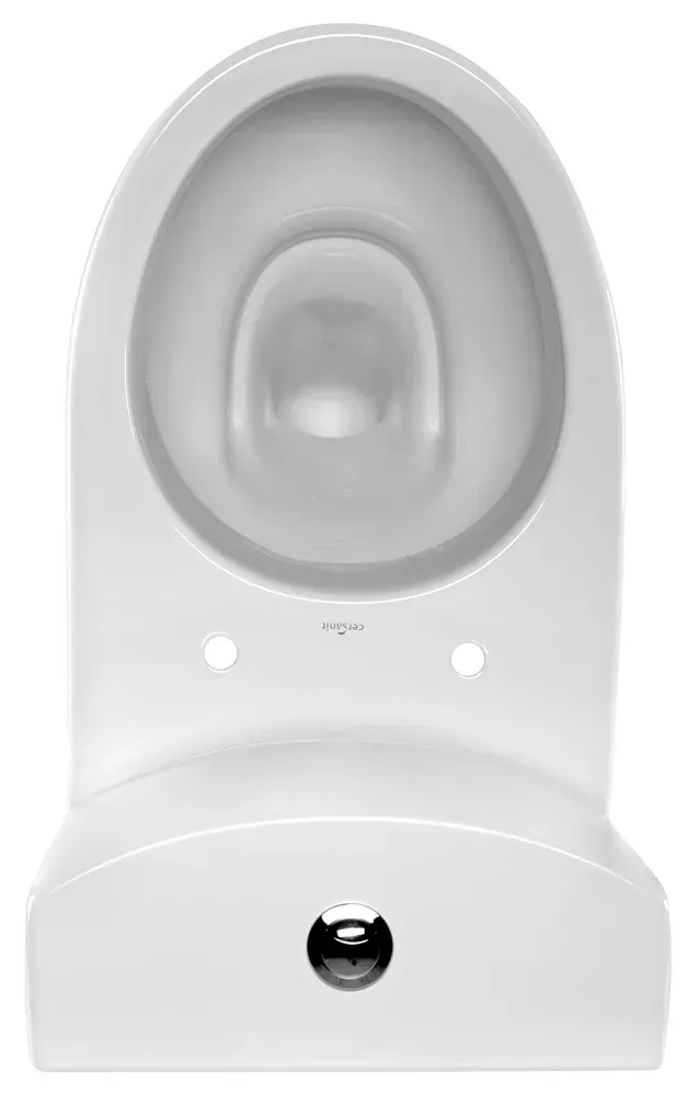 Унитаз Cersanit PARVA 011 (прямой выход, нижнее подключение) Дюропласт SoftClose - Фото 2