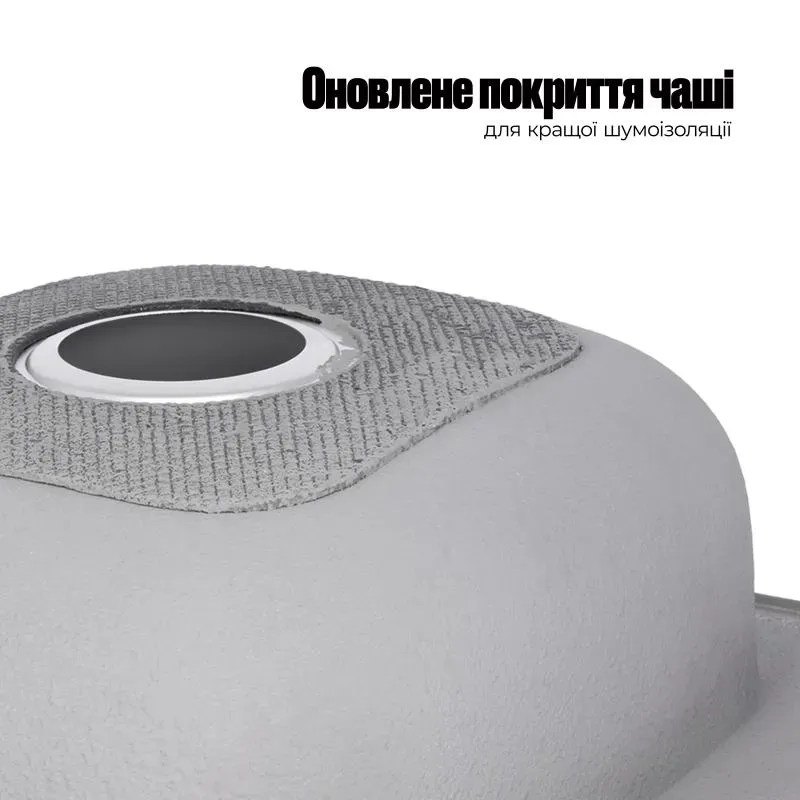 Врезная мойка Lidz 4848 Satin (0,6 мм) - Фото 5