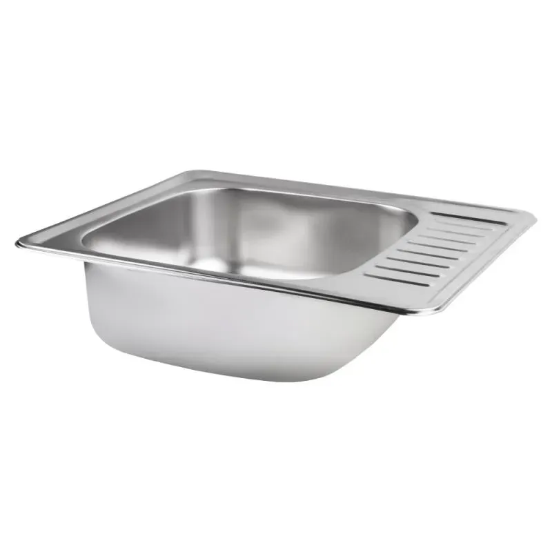 Врезная мойка Lidz 5848 Micro Decor (0,8 мм) - Фото 4