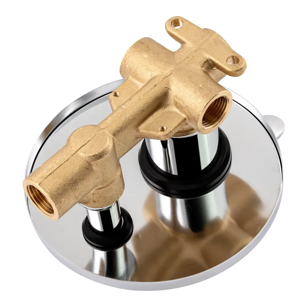 Змішувач прихованого монтажу для душу Qtap Olsava 6212107ODC для двох споживачів - Фото 3