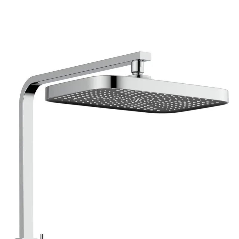 Душова система універсальна Qtap Sloup термостатична на два споживача QTSL57103KNC Chrome - Фото 2