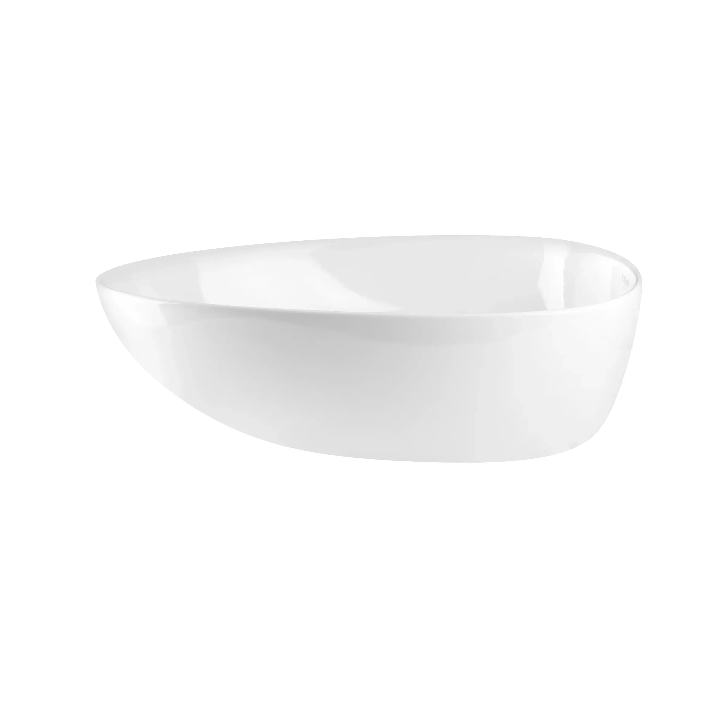 Раковина-чаша Qtap Leo 400х350х160 White с донным клапаном QT1111A053W - Фото 3