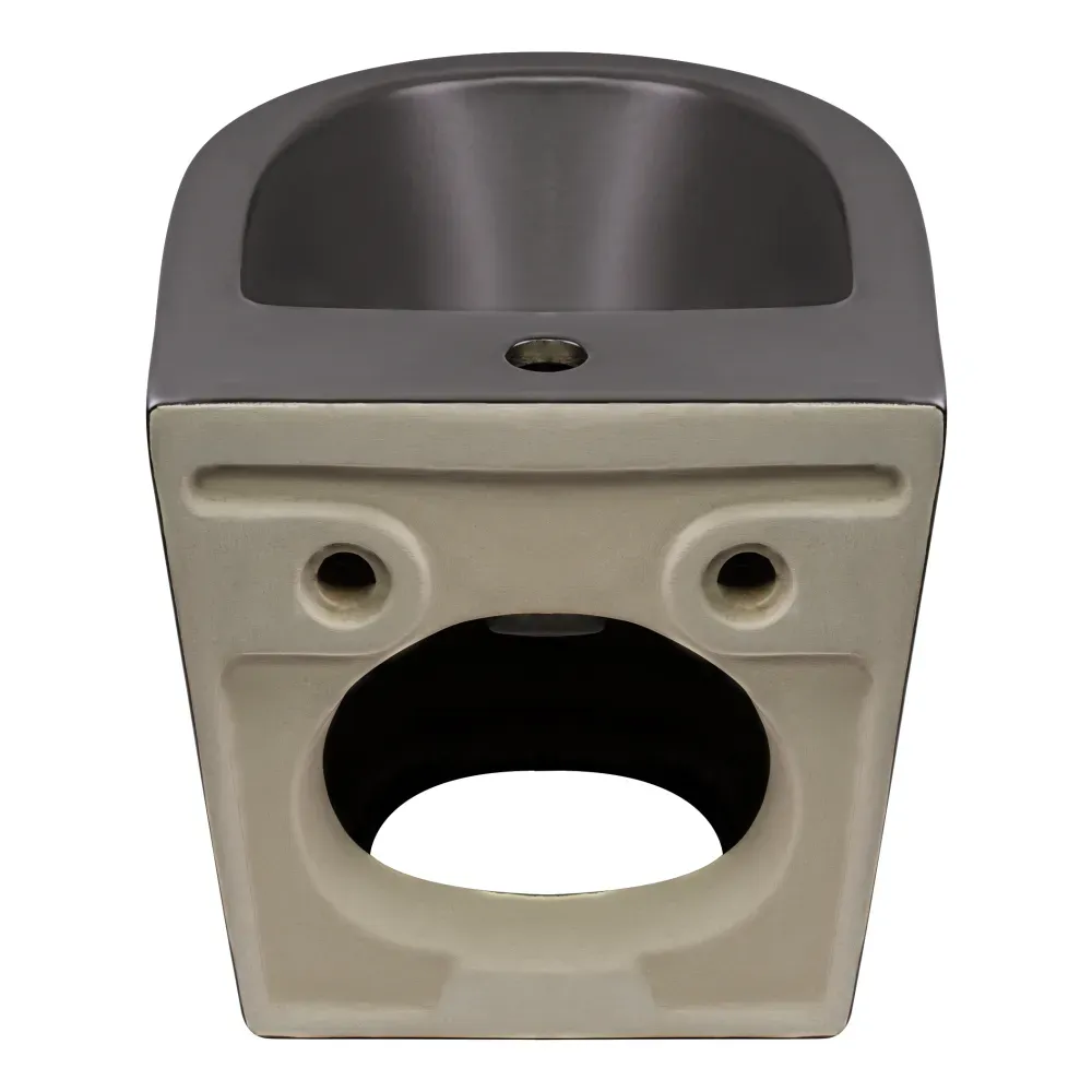 Биде подвесной Robin Matt black QT1355046FMB - Фото 4