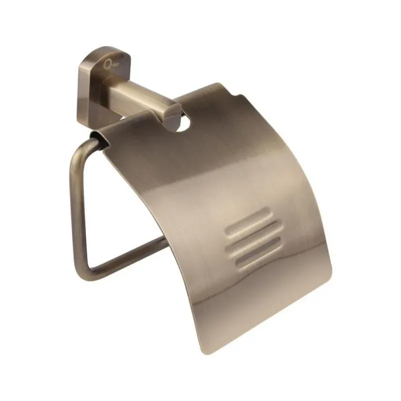 Тримач для туалетної бумаги QT Liberty ANT 1151 с крышкой - Фото 3