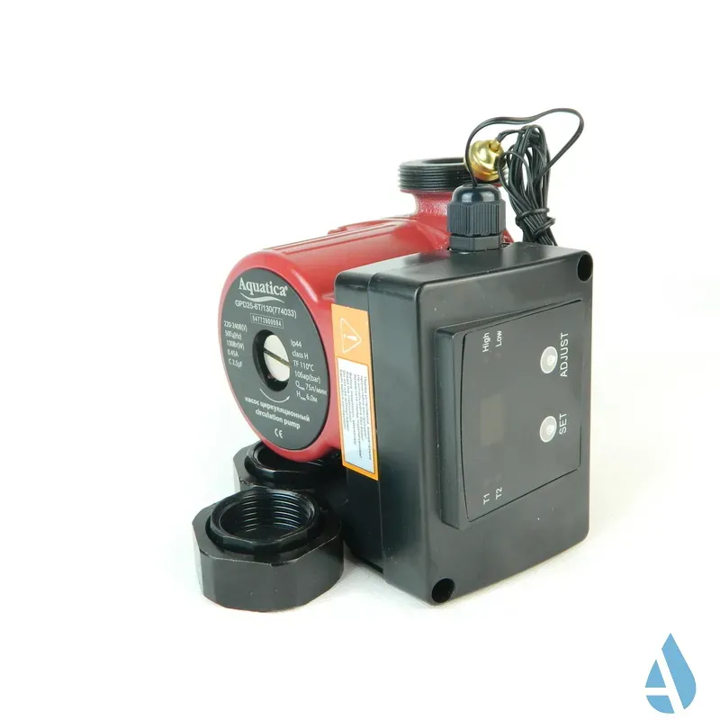 Насос циркуляционный AQUATICA 774033 25/60 130мм c термодатчиком - Фото 2