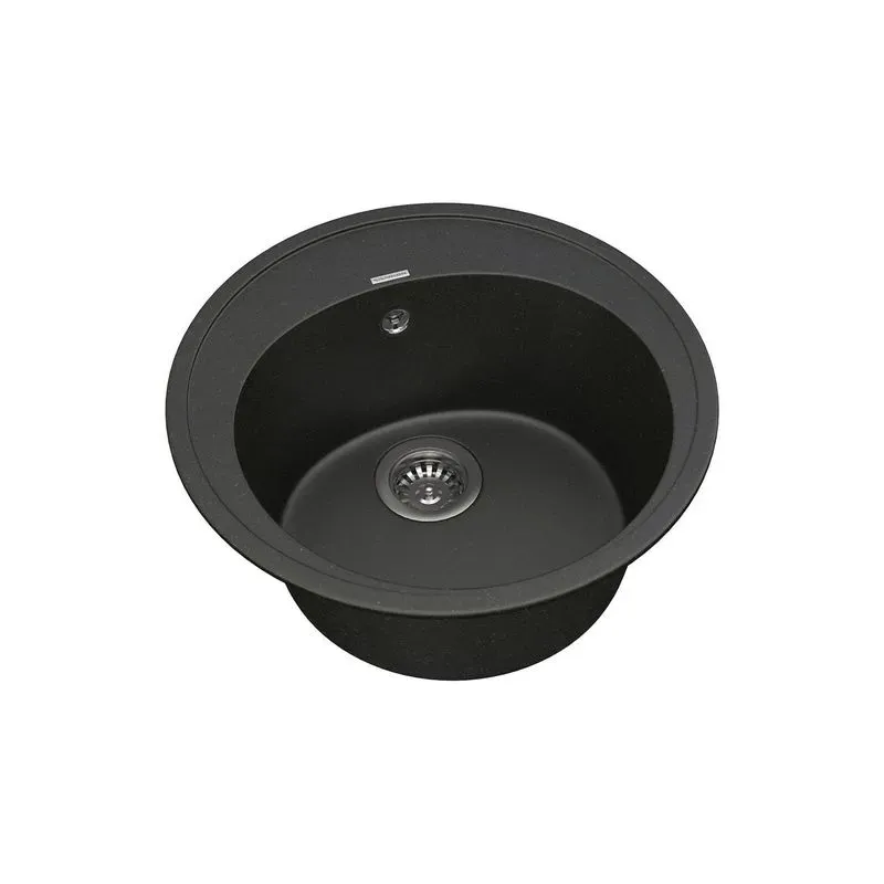 Кухонна мийка VANKOR Sity SMR 01.50 Black + сифон VANKOR - Фото 2