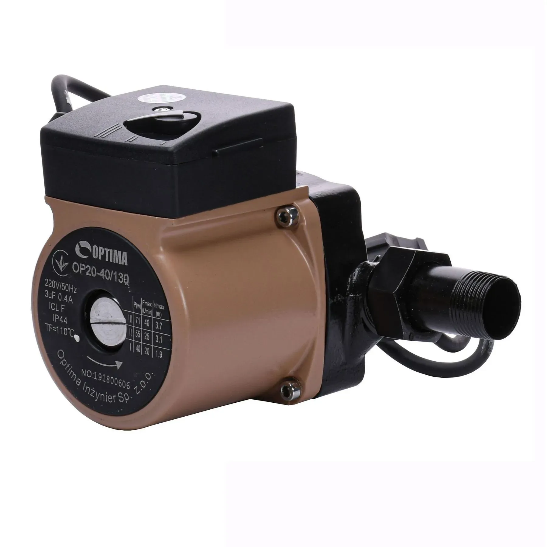 Насос циркуляционный Optima OP20-40 130 мм - Фото 4