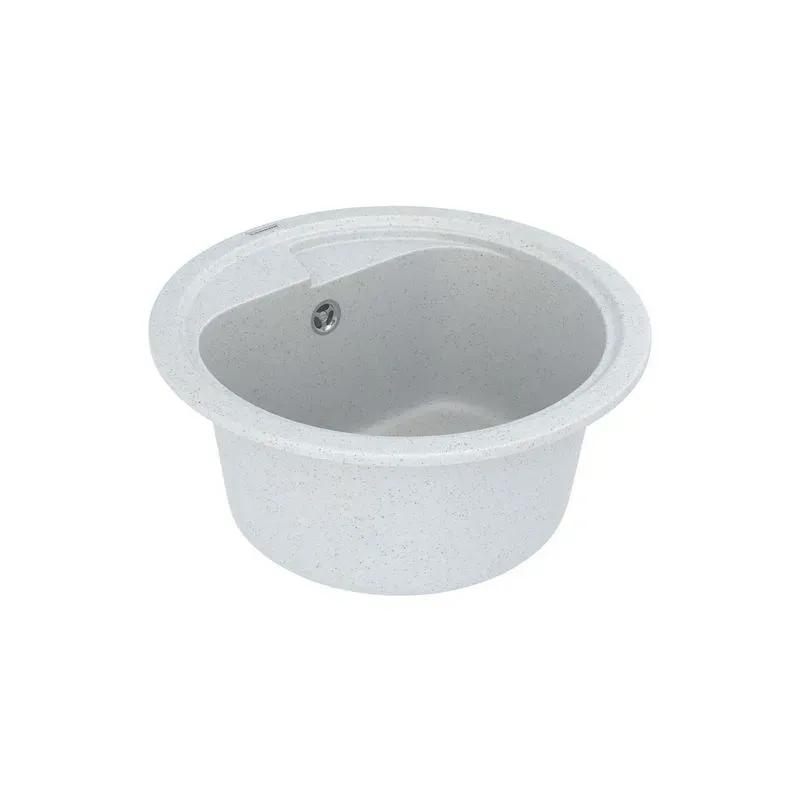 Кухонная мойка VANKOR Polo PMR 01.44 White stone + сифон VANKOR - Фото 3