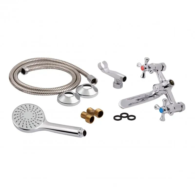 Смеситель для ванны излив короткий (б) Lidz (CRM) 75 21 142 - Фото 5