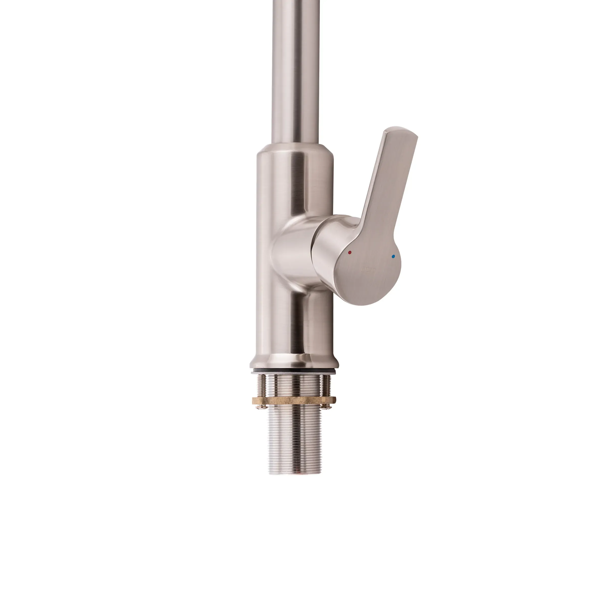 Смеситель для кухни с выдвижным изливом Qtap Janicka 9134103FN - Фото 6