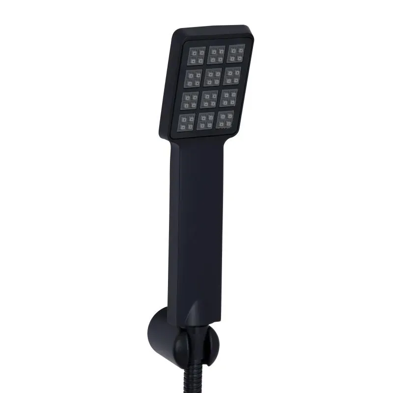 Змішувач для ванни Lidz Wawel 006 (з душовим гарнітуром) (k35) LDWAW006BLA45393 Black - Фото 5