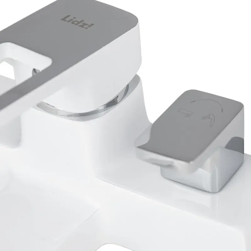 Смеситель для ванны Lidz Wawel 006 (с душевым гарнитуром) (k35) LDWAW006WHI45398 White - Фото 4