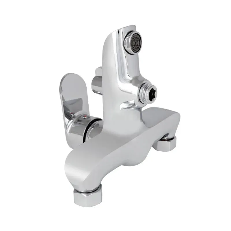 Смеситель для ванны Lidz Wieza 006 (c душевым гарнитуром) (k35) LDWIE006CRM45410 Chrome - Фото 5