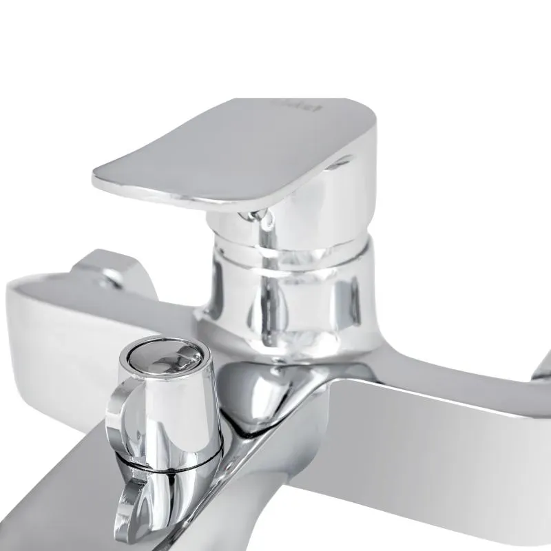 Смеситель для ванны Lidz Wieza 006 (c душевым гарнитуром) (k35) LDWIE006CRM45410 Chrome - Фото 4