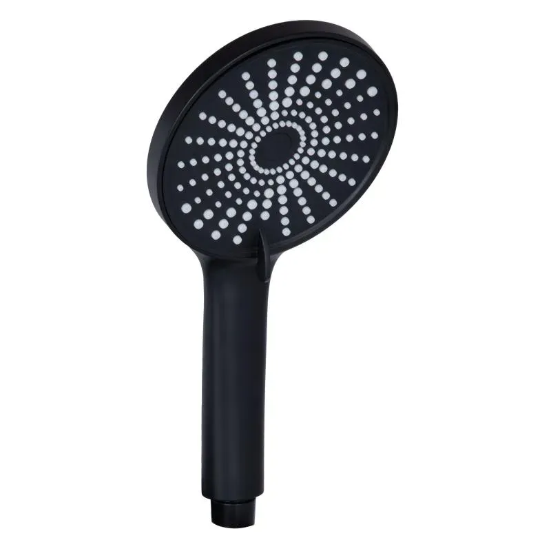 Змішувач для ванни Qtap Jay з поворотним виливом (з душовим гарнітуром) QTJAY260BLM45548 Black Matt - Фото 4