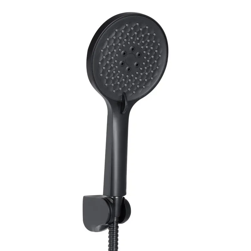 Смеситель для ванны Qtap Taurus (c душевым гарнитуром) QTTAU259BLM45662 Black Matt - Фото 5