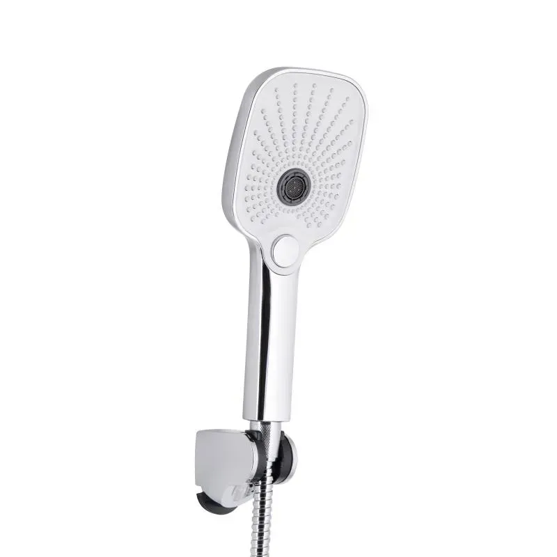 Смеситель для ванны Qtap Gemini (c душевым гарнитуром) QTGEM259CRW45683 Chrome/White - Фото 6
