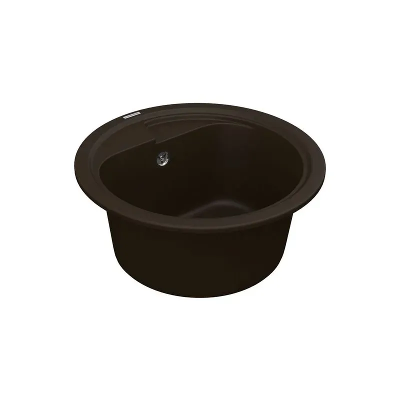 Кухонная мойка VANKOR Polo PMR 01.44 Chocolate + сифон VANKOR - Фото 3