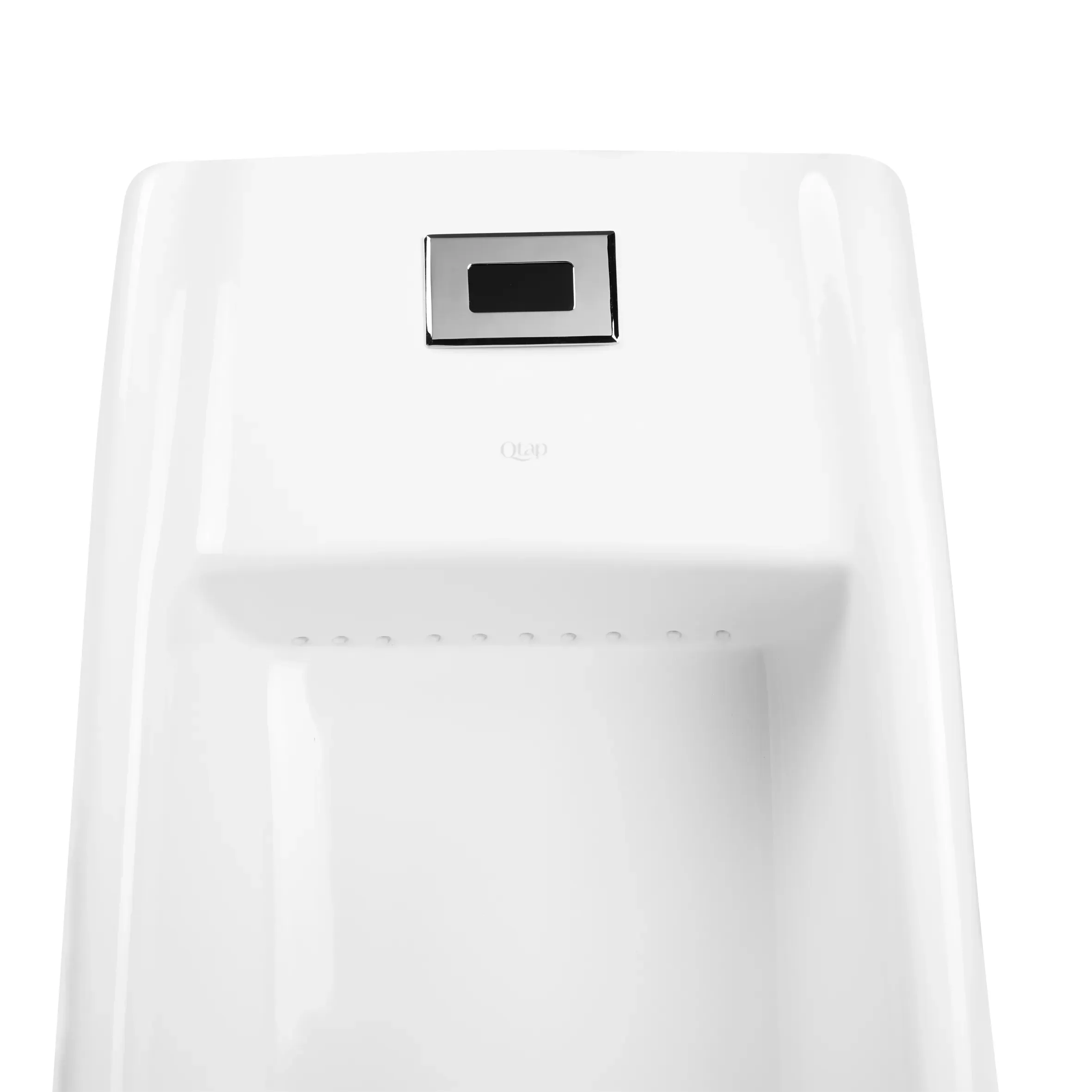 Напольный писсуар Qtap Scorpio с ИК-датчиком автоматического смыва DC 420х350х960 White QT1488U960A0 - Фото 6