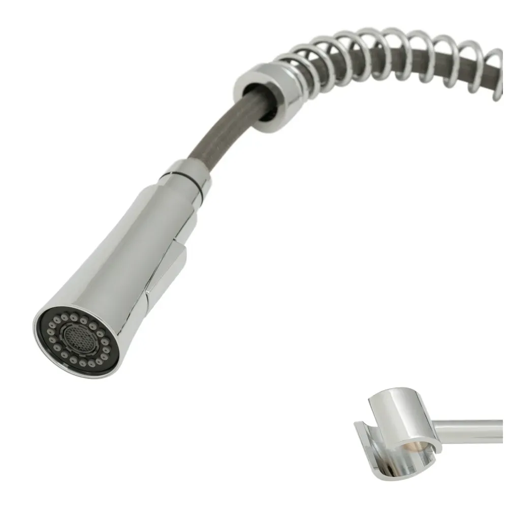 Змішувач для кухні з рефлекторним виливом Qtap Optima CRM 013 - Фото 7