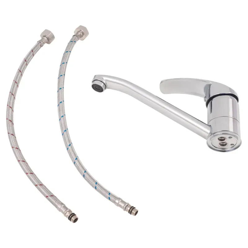 Змішувач для кухні Lidz (CRM) Mars 81 002 - Фото 2