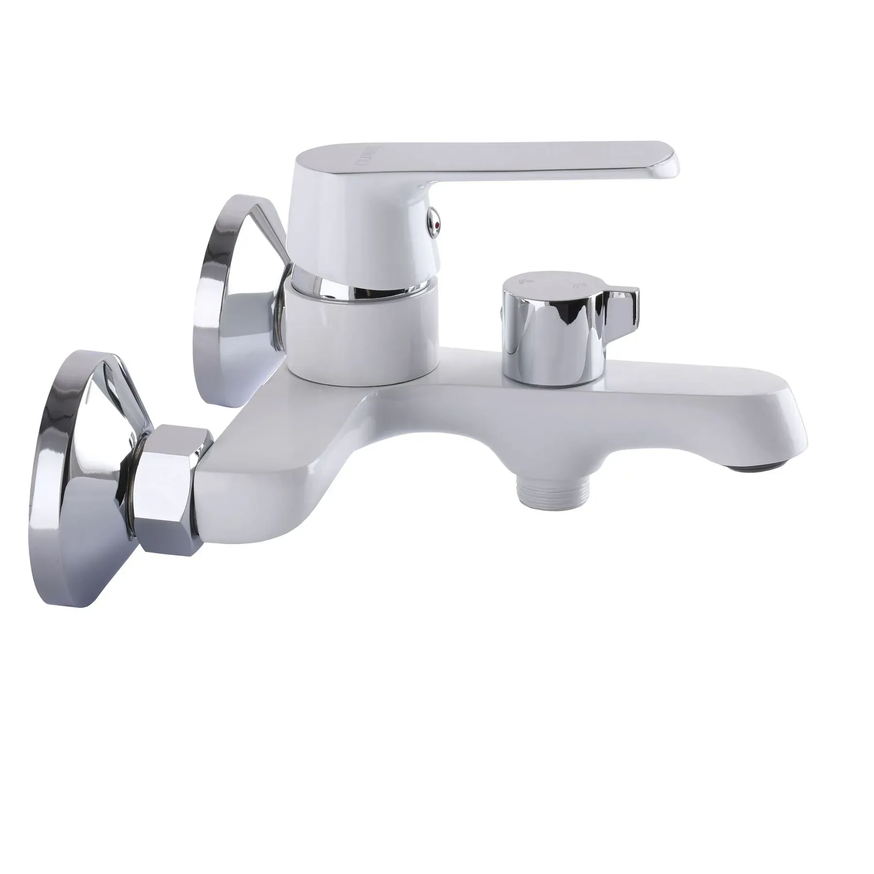 Смеситель для ванны Globus Lux Laguna GLA-0102NE-7-WHITE - Фото 4