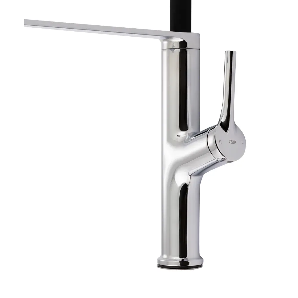 Змішувач для кухні з рефлекторним виливом Qtap Kuchyne 91105AC - Фото 4