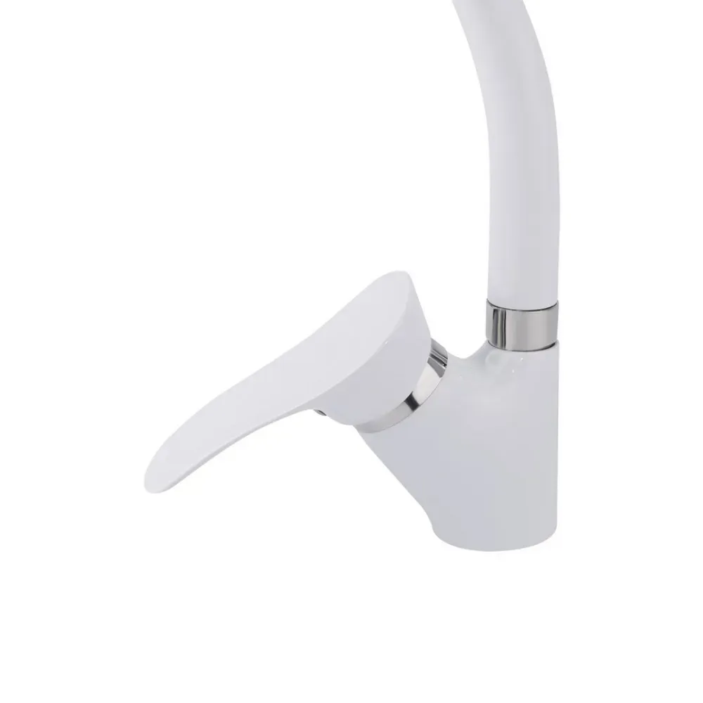 Змішувач для кухні Q-tap Eris WHI 007 - Фото 4