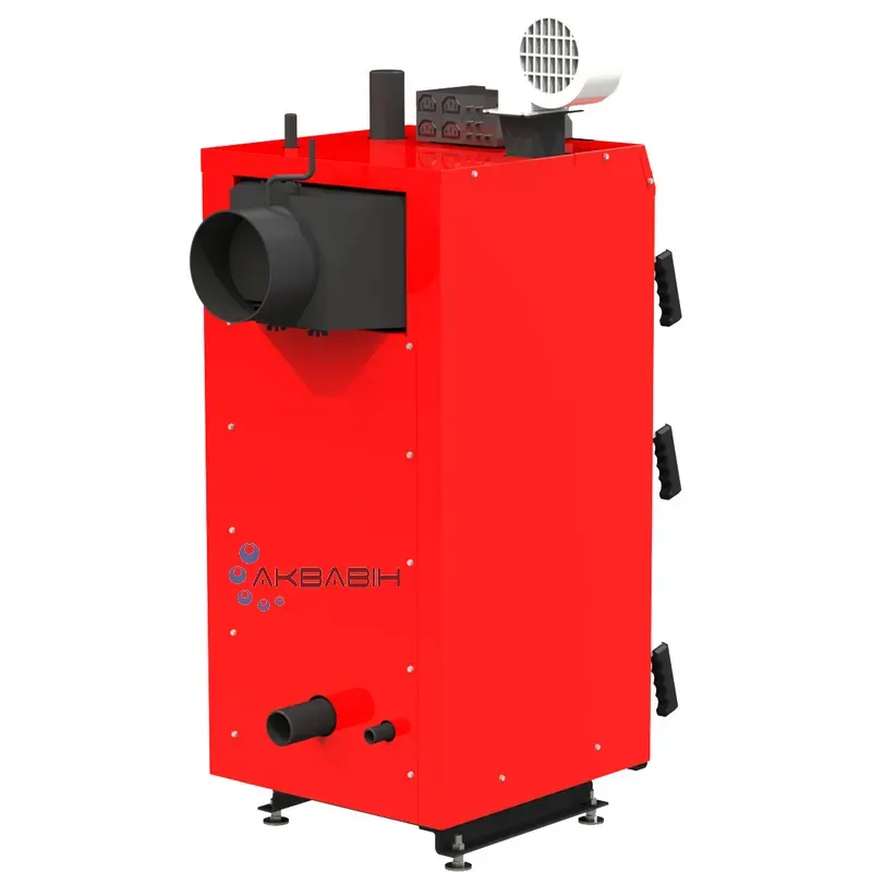 Котел длительного горения Kraft серия S 20кВт с автоматическим управлением - Фото 5