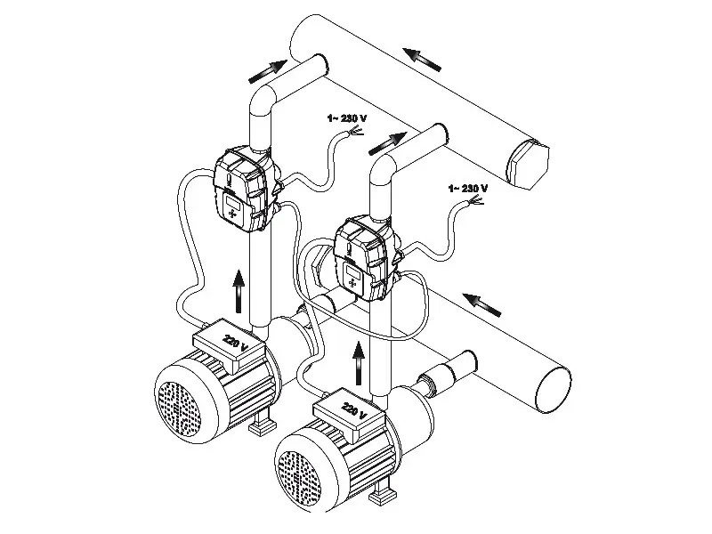 Перетворювач частоти Italtecnica SIRIO-ENTRY XP 2.0 (1~220В × 1~220В) до 1.8 кВт - Фото 3