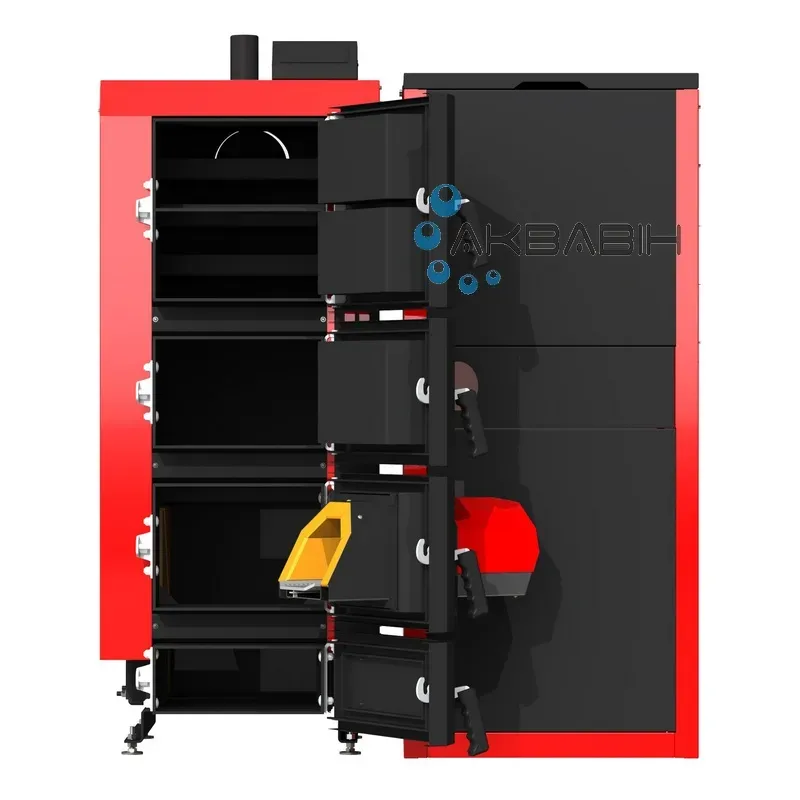 Пеллетный котел Kraft серия F 40 кВт c горелкой Oxi (Украина) - Фото 5