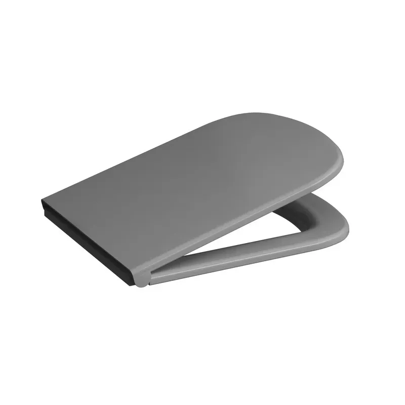 Сиденье для унитаза Cersanit COLOUR(серое) дюропласт SoftClose - Фото 2