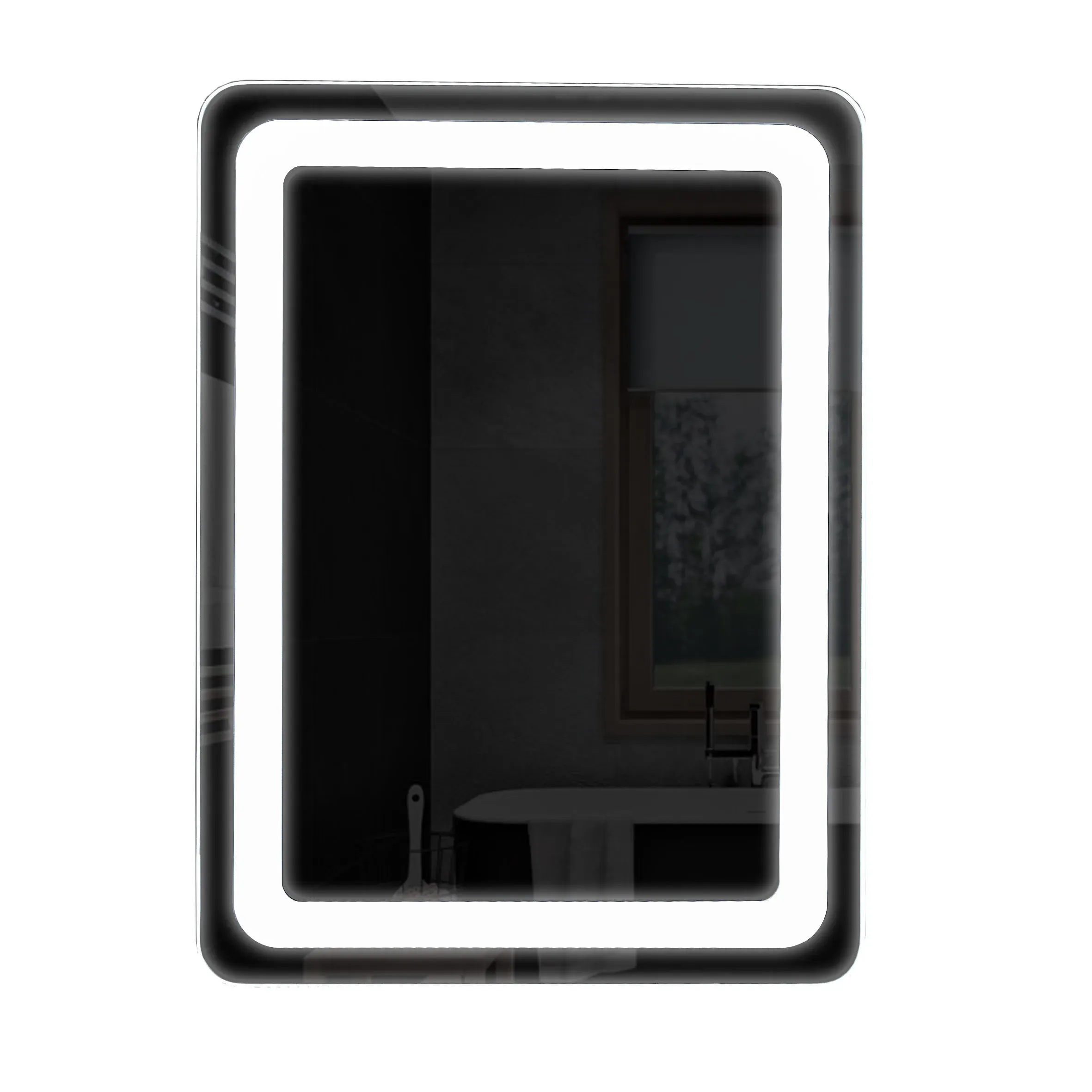 Зеркало UNIO MRR-04 SQR-RA 600 x 800 mm LED FL - Фото 5