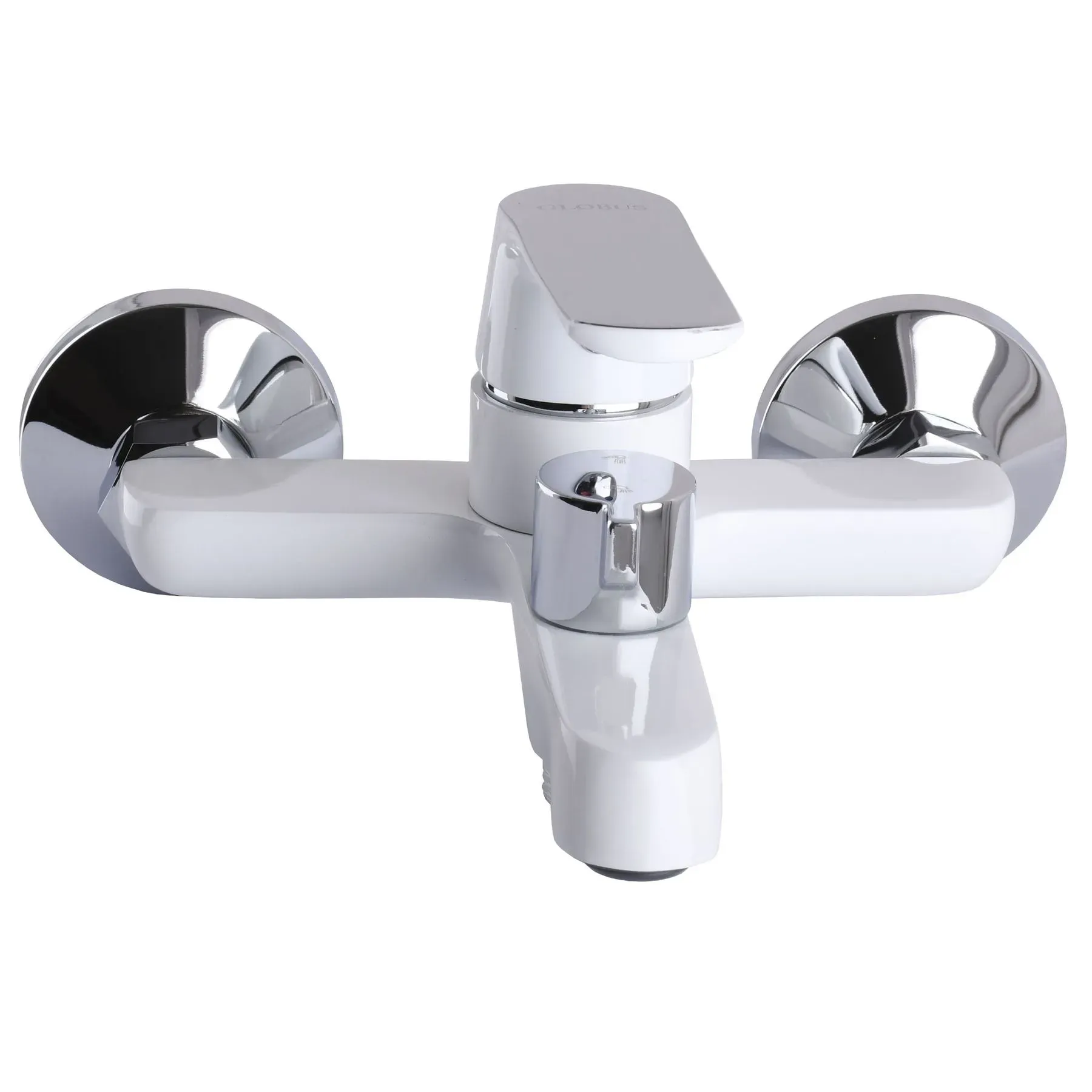 Смеситель для ванны Globus Lux Laguna GLA-0102NE-7-WHITE - Фото 5