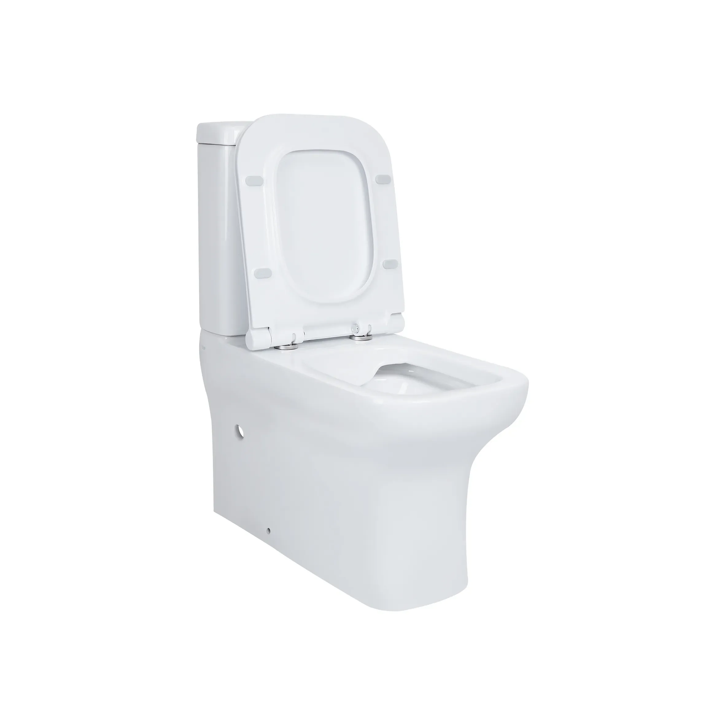 Унитаз-компакт Qtap Cardinal безобедочный с сиденьем Soft-close QT0422C666PW - Фото 14
