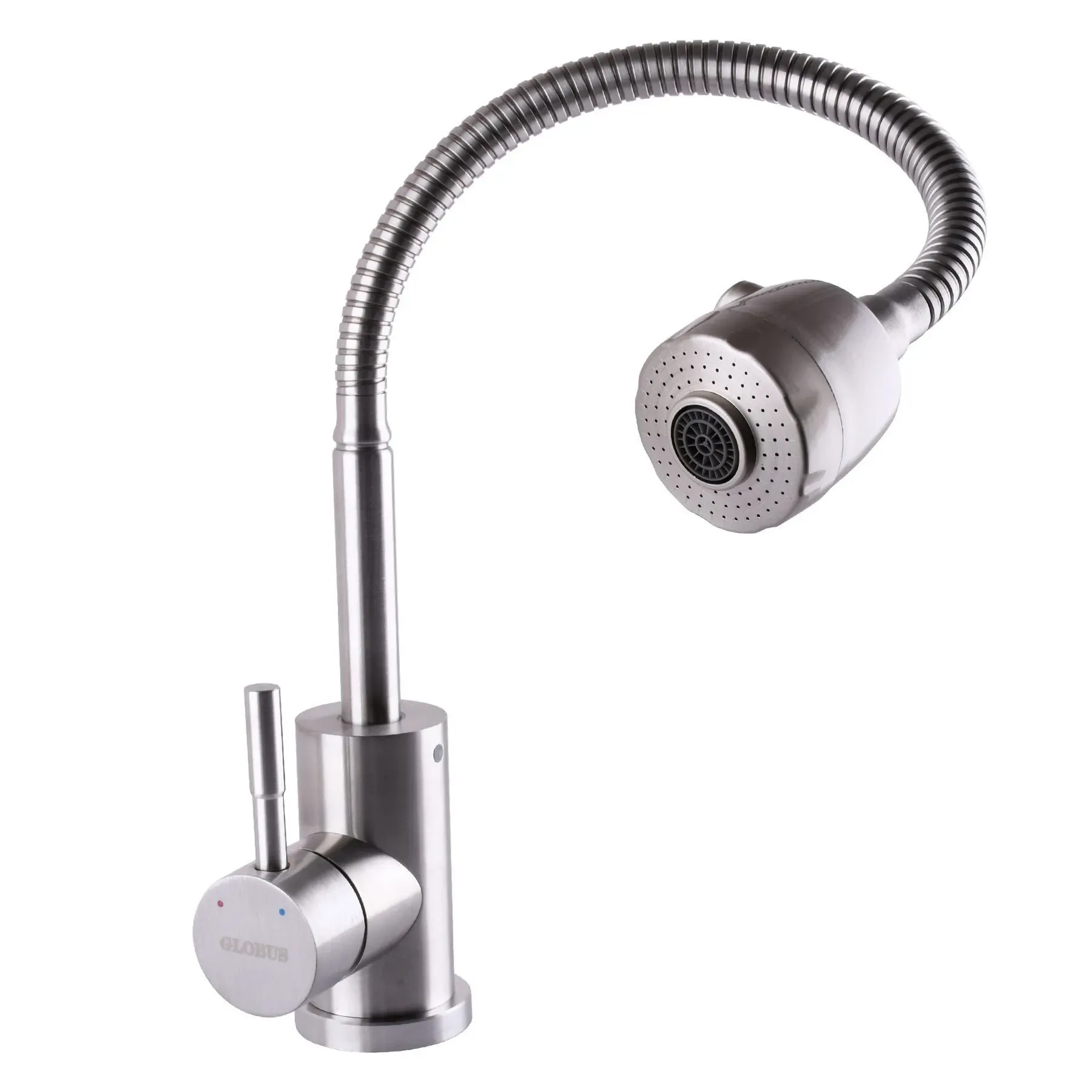 Змішувач для кухні Globus Lux ALPEN SUS-G203S - Фото 2