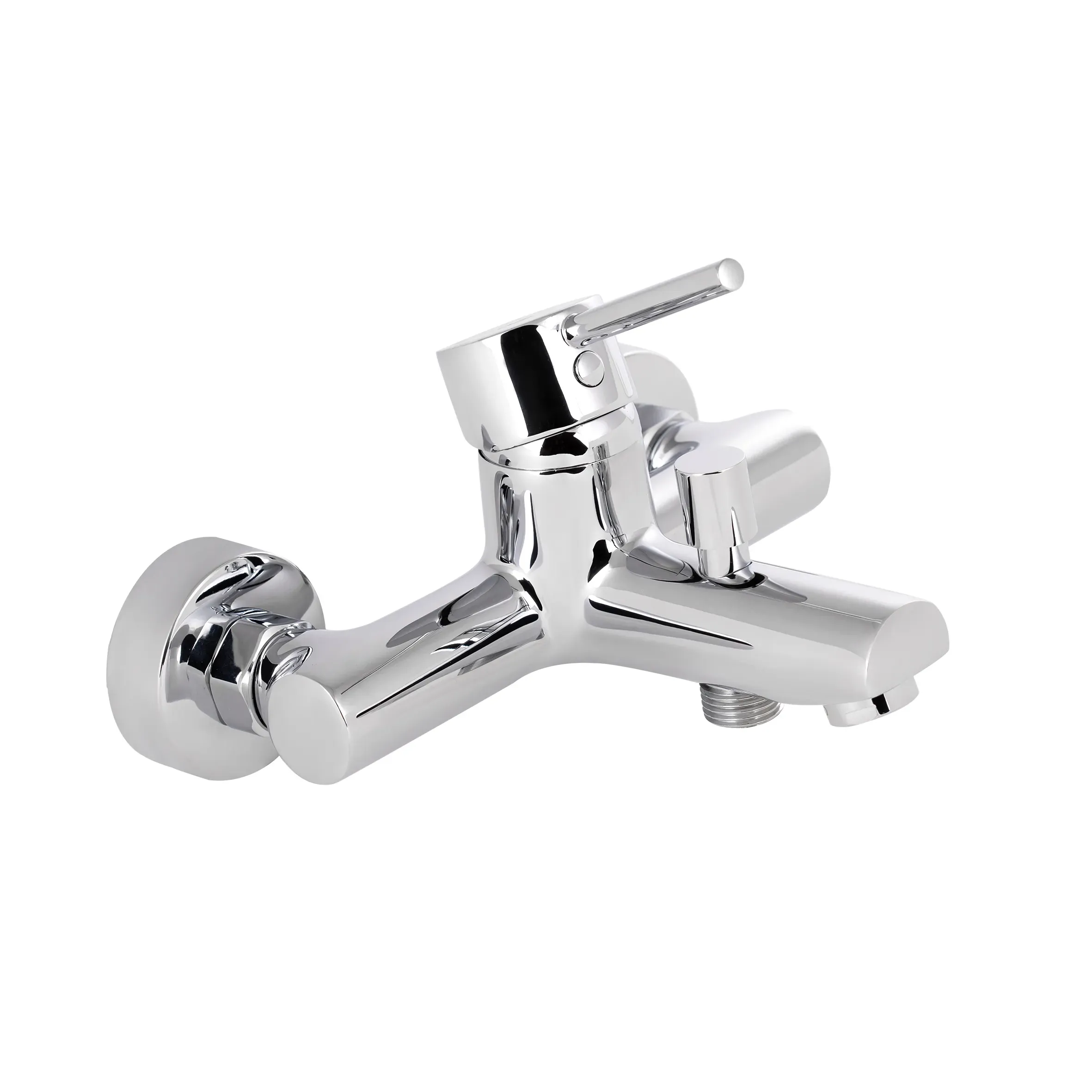 Смеситель для ванны QTAP Spring CRM 006  (кор. нос) - Фото 3