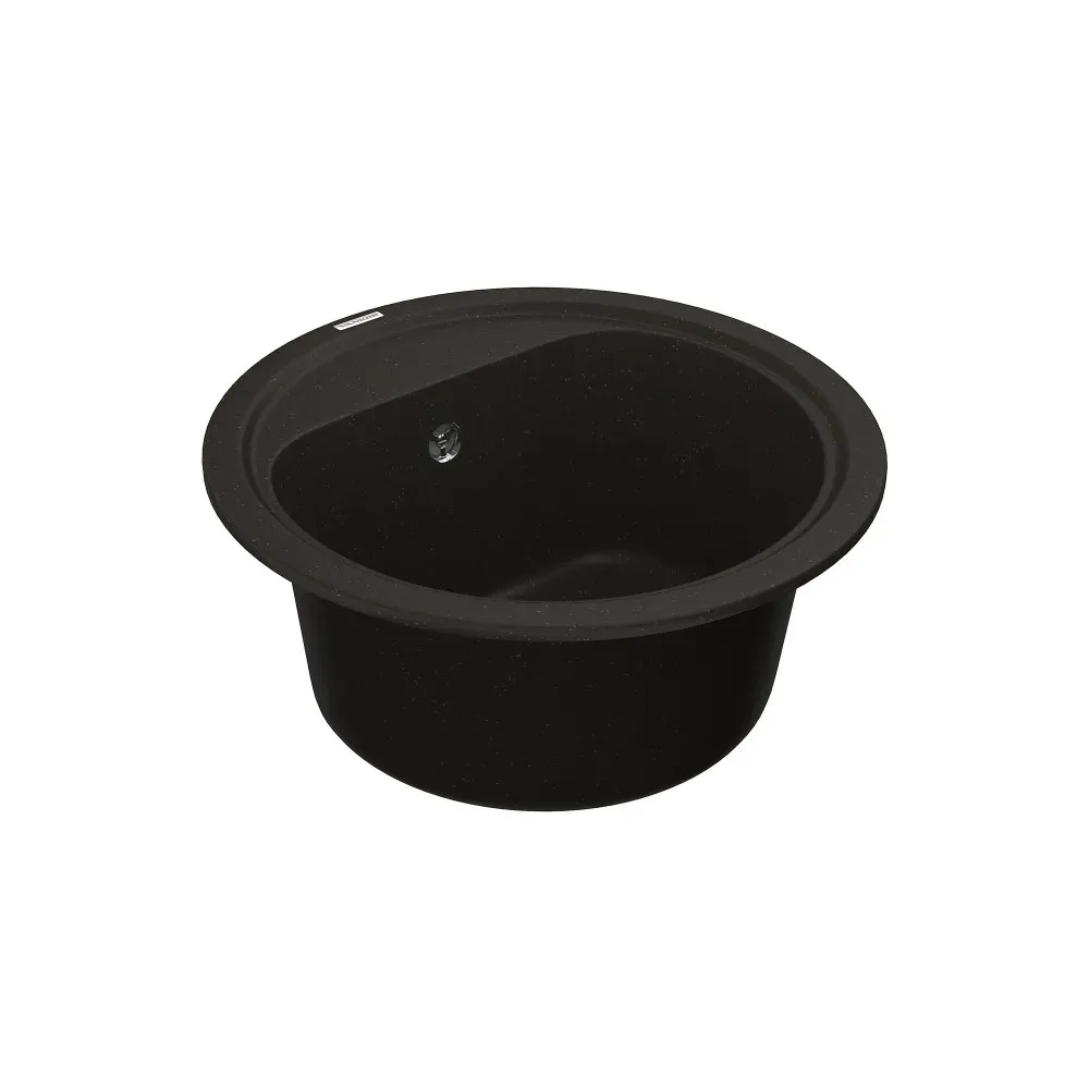 Кухонна мийка VANKOR Lira LMR 01.44 Black + сифон VANKOR - Фото 3